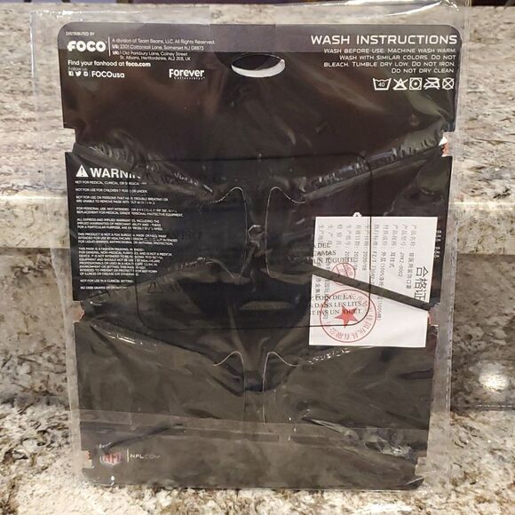 NFL Denver Broncos one pack of 2 Facemasks NWT - Picture 6 of 6